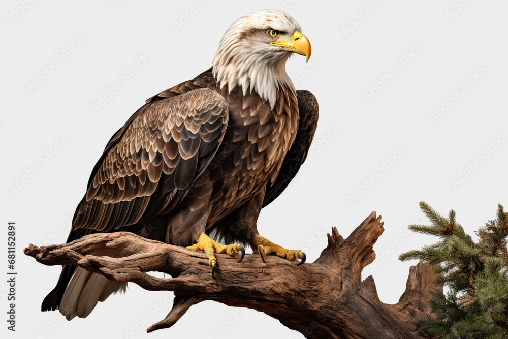 Obraz premium eagle on a branch