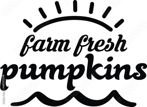 Pumpkin SVG Design
