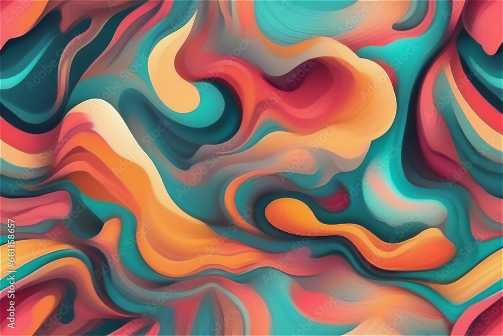abstract psychedelic design