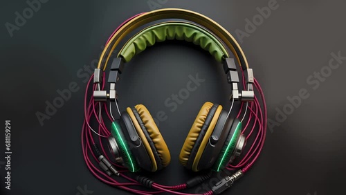 different generated headphones photo