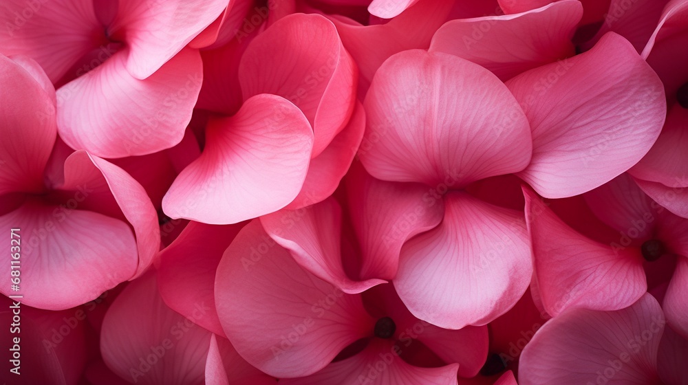 Macro detail of cyclamen petals, with a soft focus, pink natural floral background banner. Macro detail of cyclamen petals, with a soft focus, pink natural floral background banner.