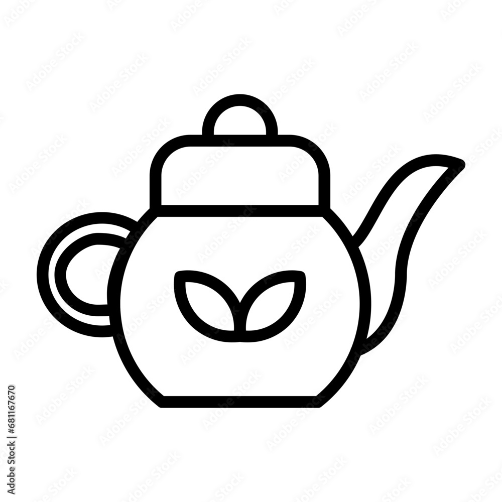 Obraz premium Teapot Icon
