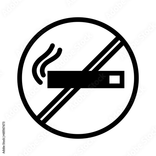 No smoking sign