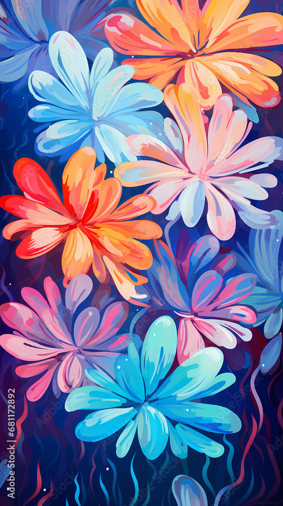 Fototapeta premium flower illustration