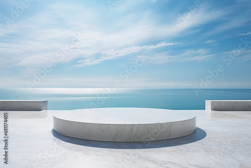 white sand beach and blue sky