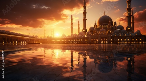Magnificent Mosque and Beautiful Photography