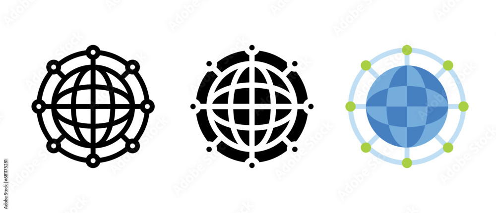 Global Network icon Global Network icon