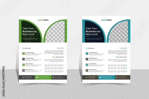 Corporate creative colorful business flyer,Invoice and Stationery template design set, abstract business flyer,invoice,Stationery vector template design or business Liflat and invoice template design.