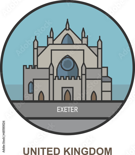 Exeter. Cities and towns in United Kingdom