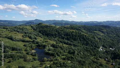 Landscape with sky and clouds