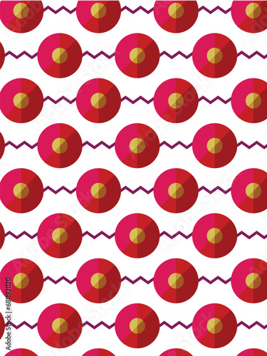 color circle pattern