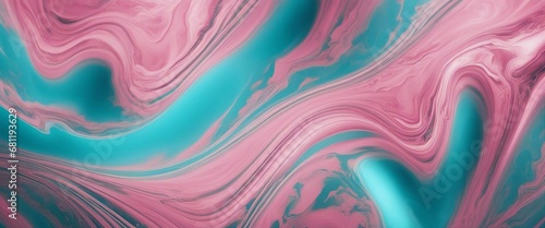 cyan and pink marbled wallpaper  photo