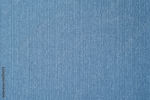 Woven, textile background, blue color.