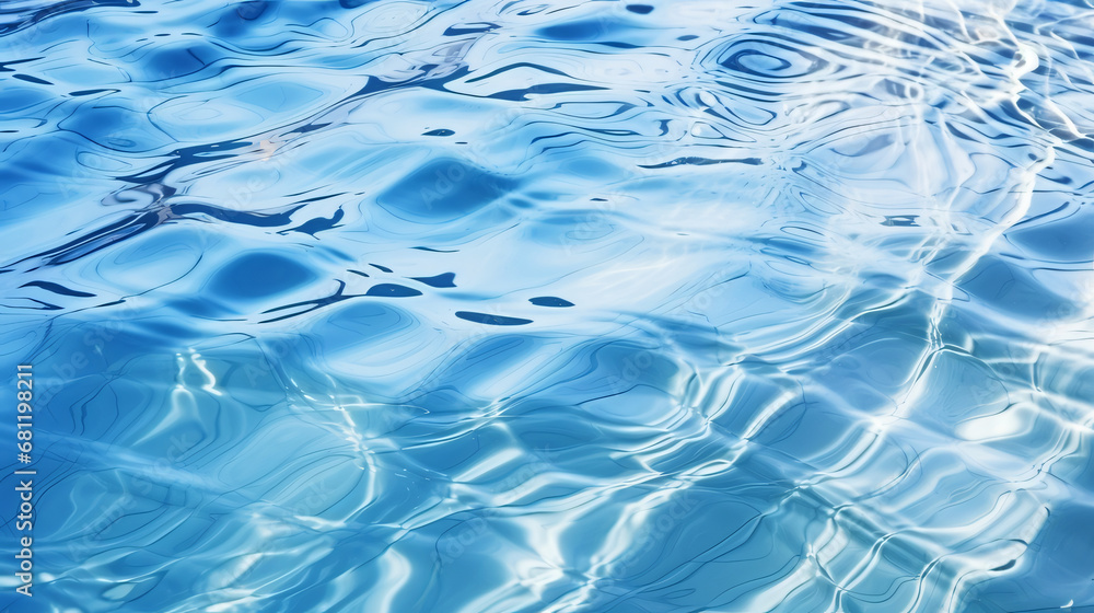 Blue water ripple background Blue water ripple background