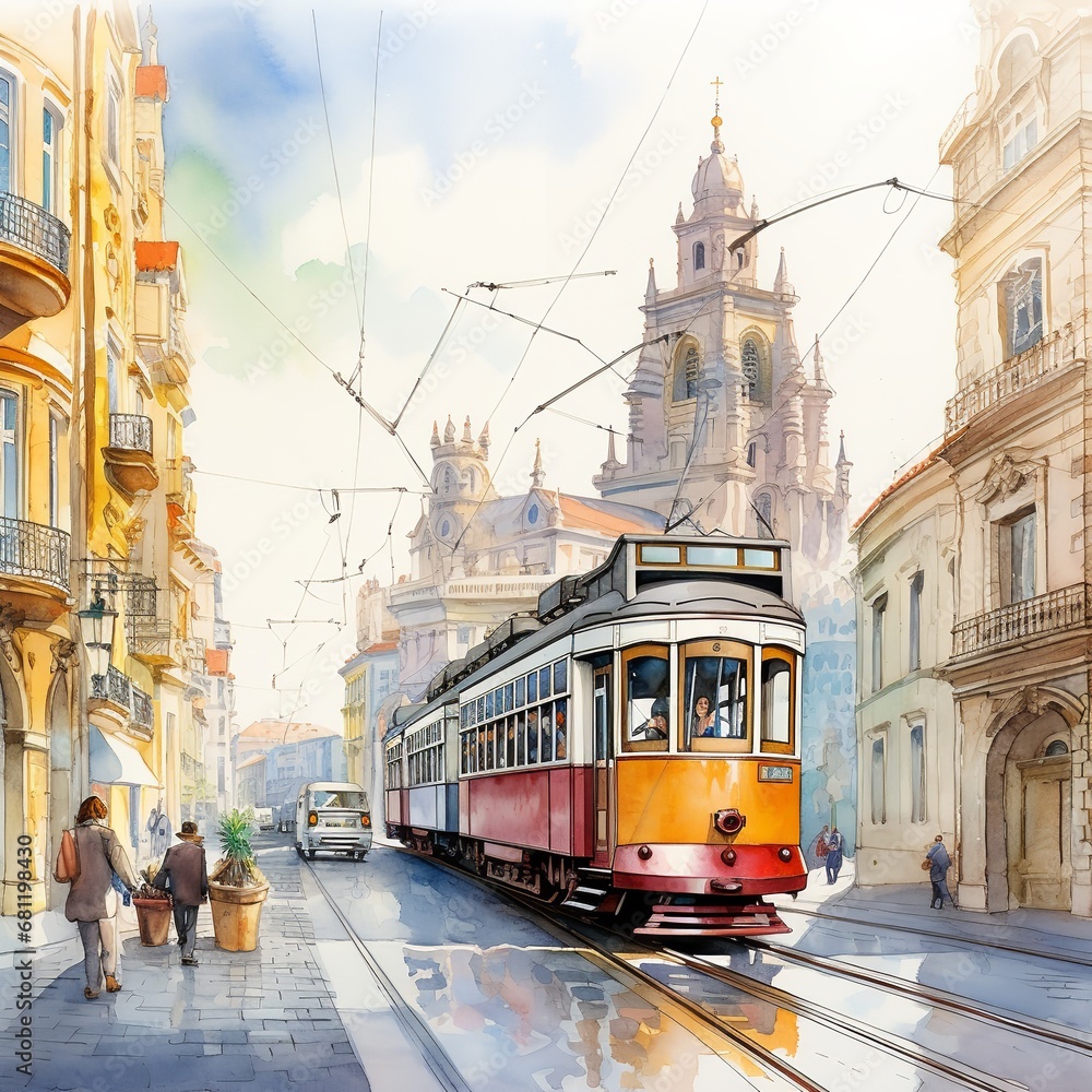 Zeitreise in Lissabon: Die Straßenbahn und die Stadt