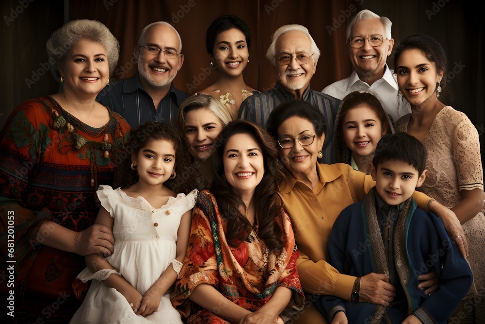 Obraz premium Multi-Generational Family Gathering