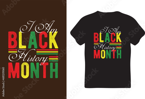 Black History Month T-Shirt Design for you