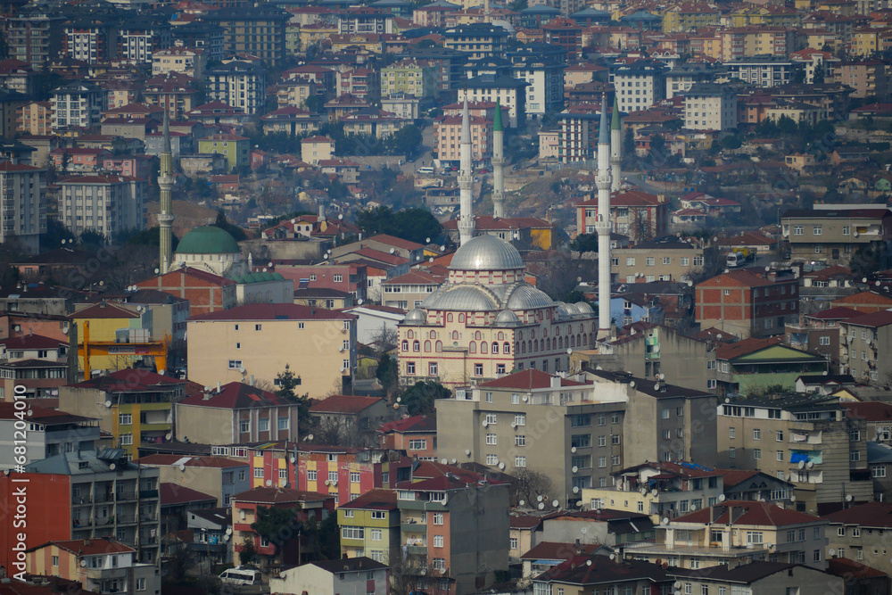 istanbul city view from above