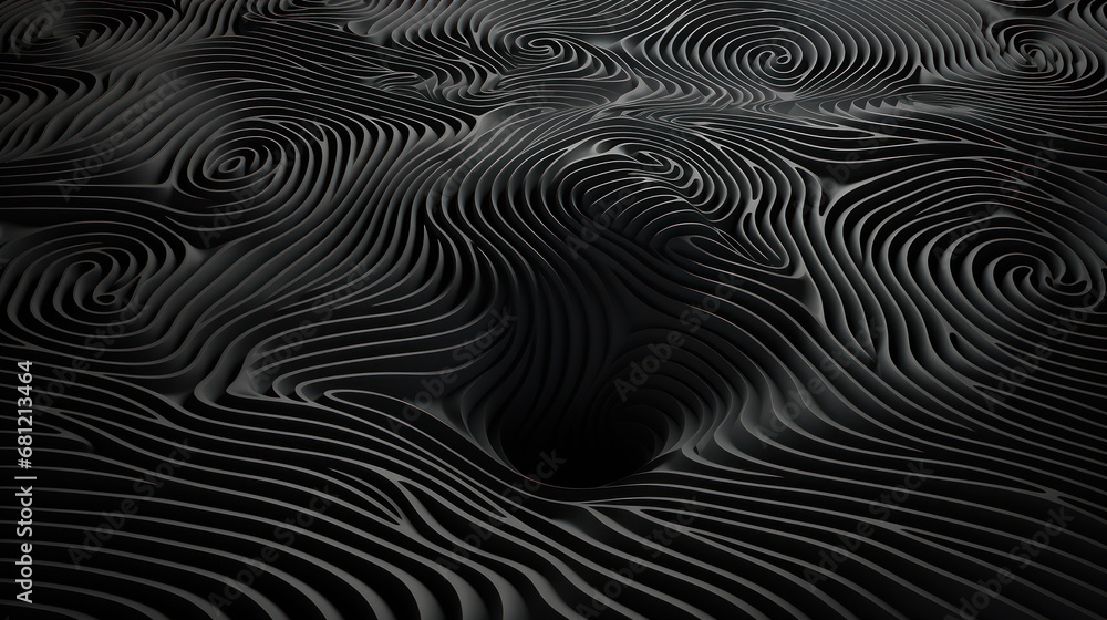 black and white abstract background. Generative AI black and white abstract background. Generative AI