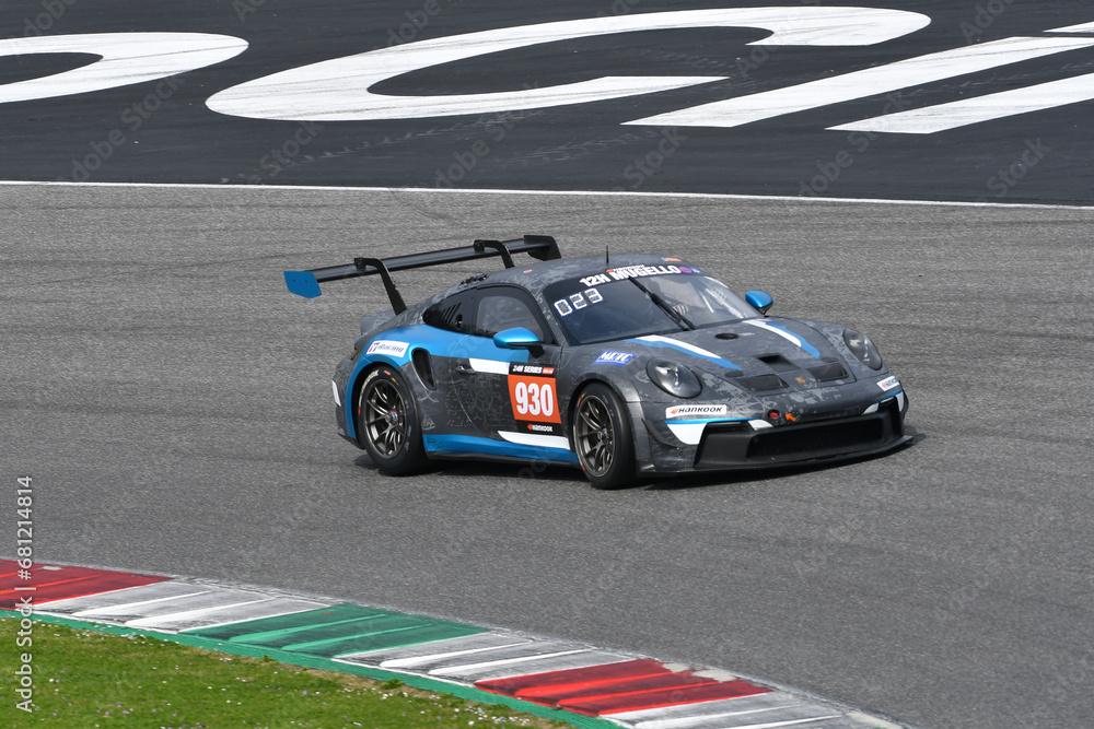 Scarperia, 23 March 2023: Porsche 911 GT3 Cup 992 of Team HRT ...