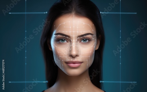 Portrait of a woman with a ...