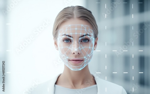 Portrait of a woman with a ...