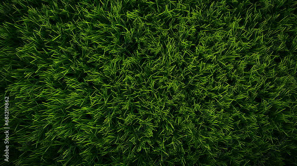 Overhead Lush Green Grass Texture Overhead Lush Green Grass Texture