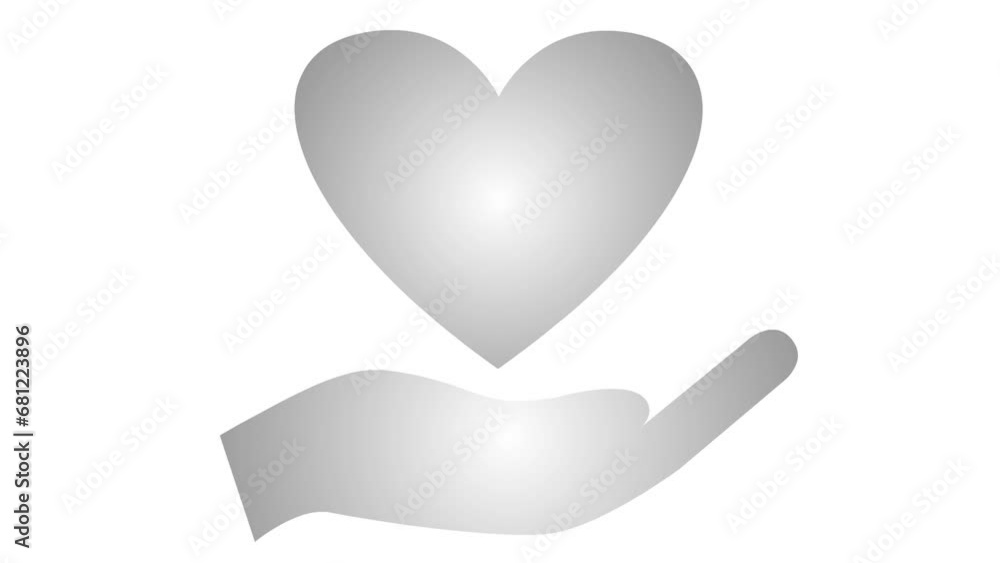 Animated golden pounding heart on palm. Looped video of heart beating. Concept of charity, health, medicine. Vector illustration isolated on the green background.
Animated golden pounding heart on palm. Looped video of heart beating. Concept of charity, health, medicine. Vector illustration isolated on the green background.