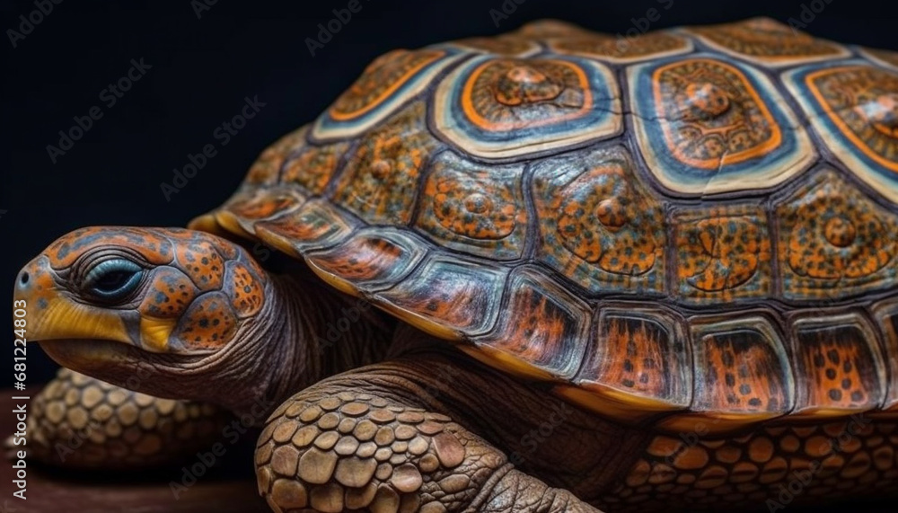 Slow, old tortoise crawls in the African desert, and tough generated by AI Slow, old tortoise crawls in the African desert, and tough generated by AI