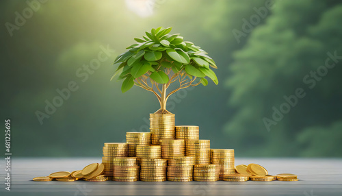 tree growing on the ground
