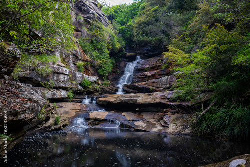 Photography Beautiful view of Oxford Falls after rain, Sydney, Australia.