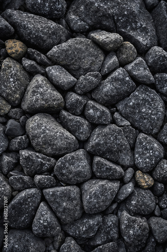Gray background rocks texture
