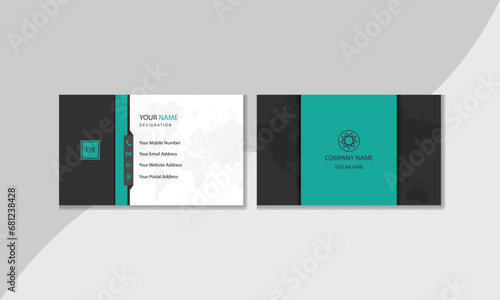 premium digital business card for agency, company, personal,