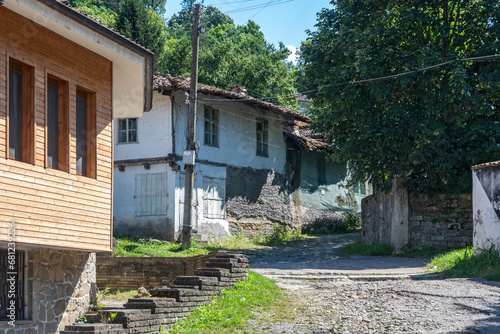 Nineteenth century houses in town of Elena, Bulgaria