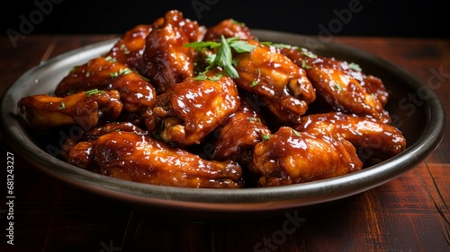 Sweet and Tangy BBQ Chicken Wings