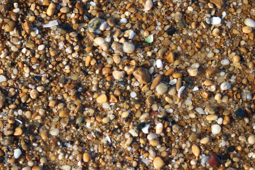 close up of beach pebbles close up of beach pebbles