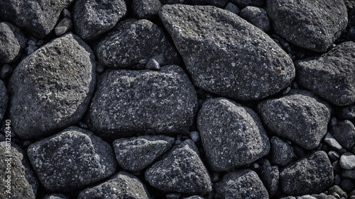 Gray background rocks texture