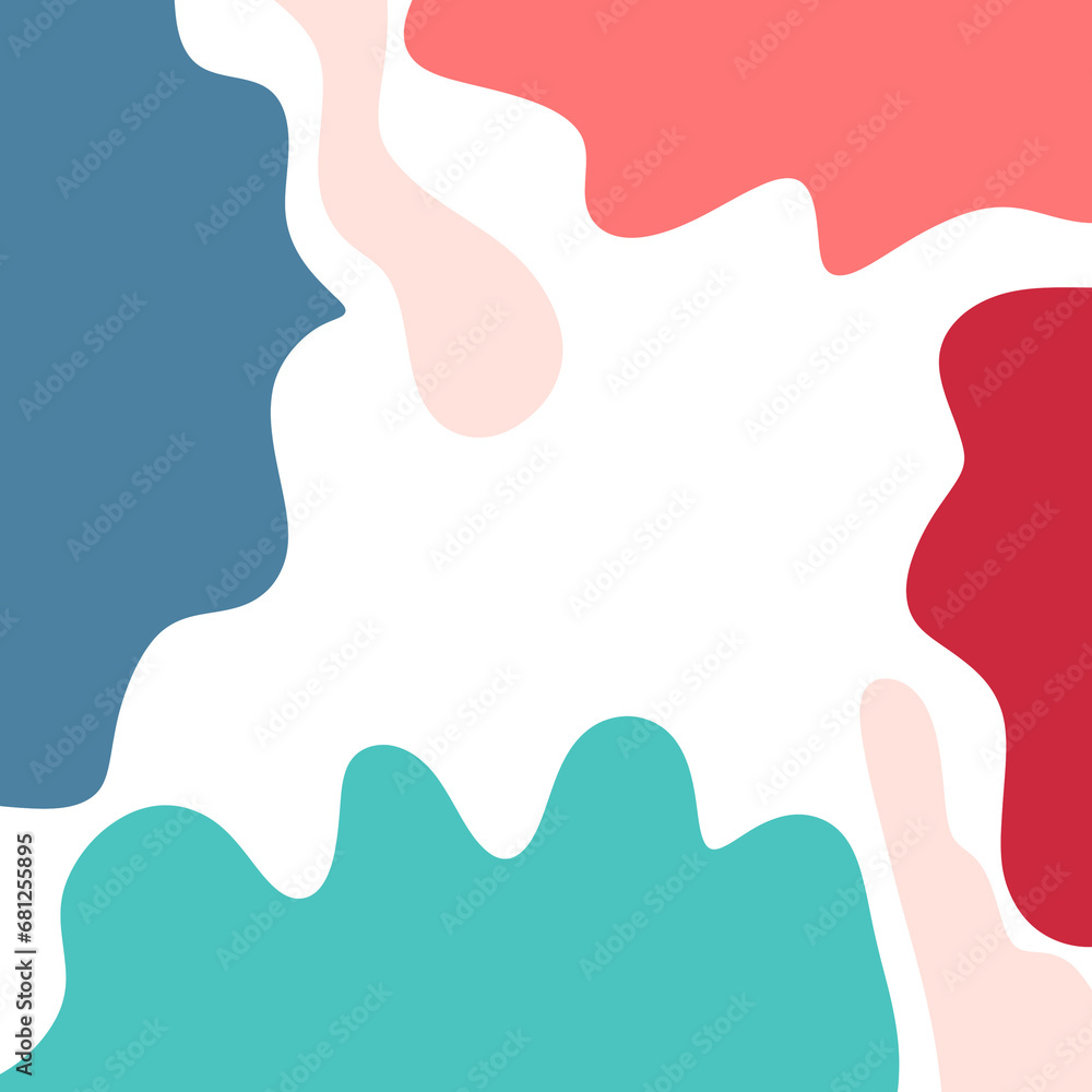 Abstract Shapes Corner Background Abstract Shapes Corner Background