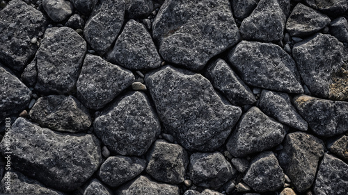 Gray background rocks texture