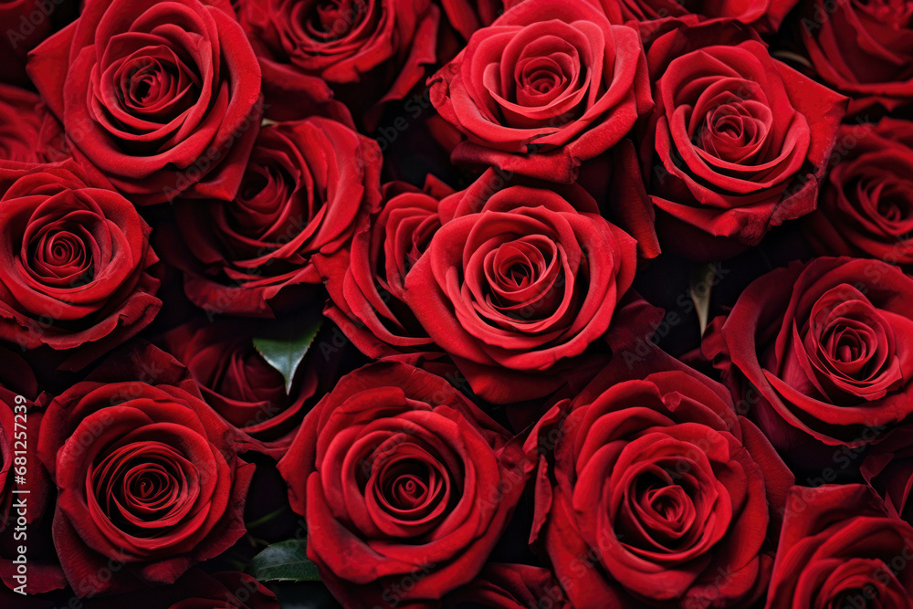 Red rose flower bunch background Red rose flower bunch background