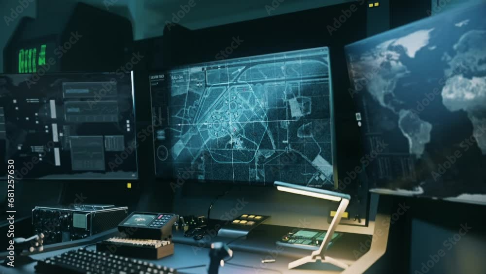 High Tech Satellite Network Analyzing Coordinates Of Secret Military Base. Tracking Position With High Tech Military Satellite Technology. High Tech Target Search. Military Satellite Detection System High Tech Satellite Network Analyzing Coordinates Of Secret Military Base. Tracking Position With High Tech Military Satellite Technology. High Tech Target Search. Military Satellite Detection System