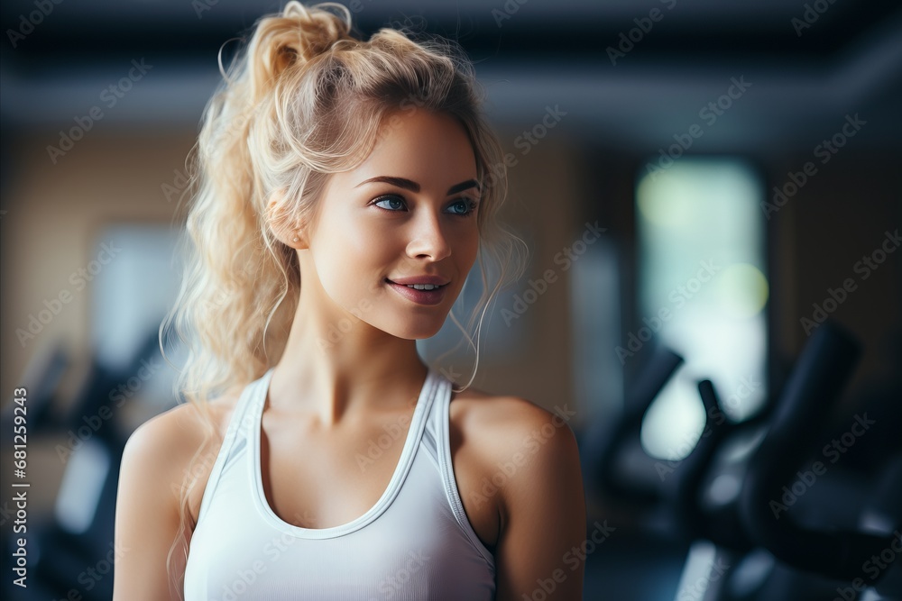 Active individual participating in various fitness activities at a well-equipped gymnasium Active individual participating in various fitness activities at a well-equipped gymnasium