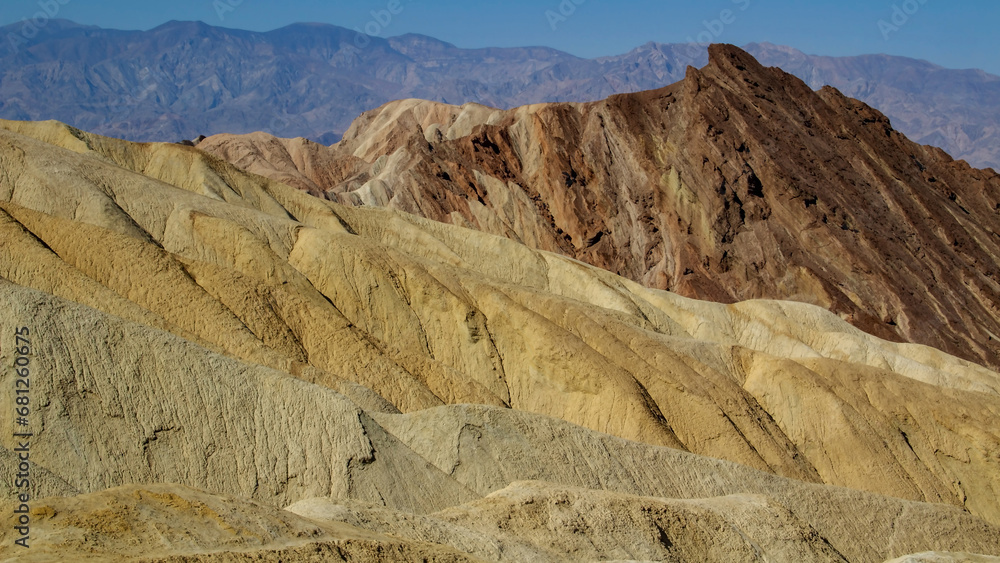 Fototapeta premium beautiful inspiring landscape - Death Valley National Park. Red rocks. Concept, travel, tourism, nature