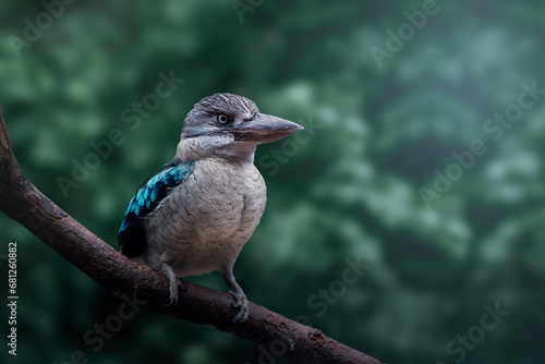 Blue Winged Kookaburra (dacelo leachii)