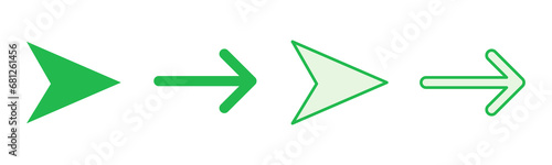 Arrow icon set. Arrow symbol. Arrow sign for your web design.