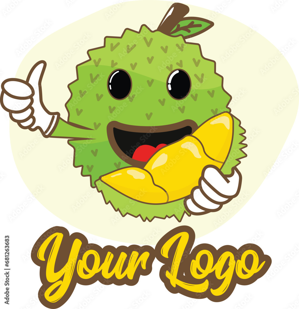ICONIC DURIAN CHARACTER FOR YOUR LOGO AND BUSINESS, MINIMALIS AND PLAYFULL LOGO DESIGN ICONIC DURIAN CHARACTER FOR YOUR LOGO AND BUSINESS, MINIMALIS AND PLAYFULL LOGO DESIGN