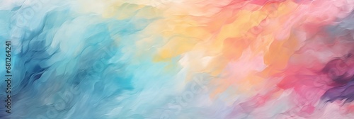 Oil Paint Textures as Vibrant Colorful Abstract Background Wallpaper in Artistic Rendering