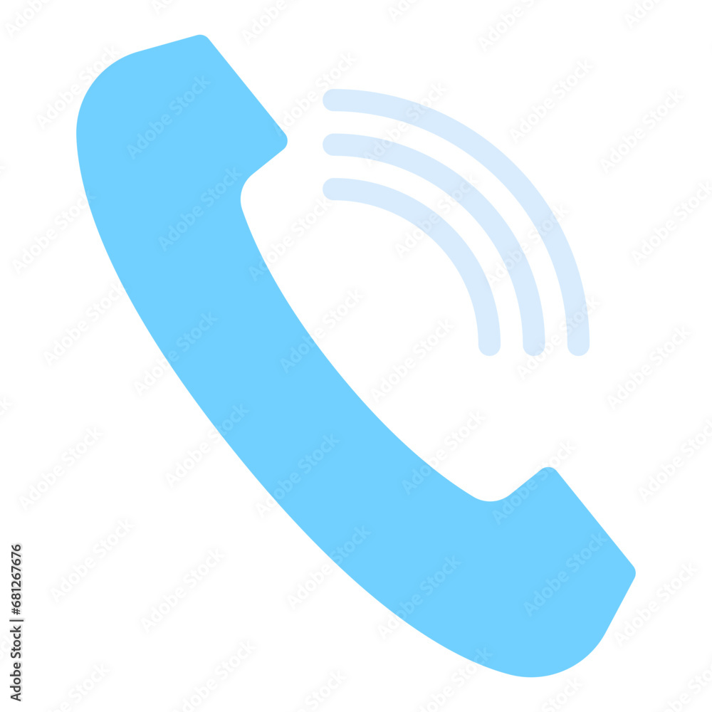 phone call icon flat style phone call icon flat style