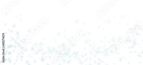 Snowflakes overlay winter background hand drawn snow texture photo