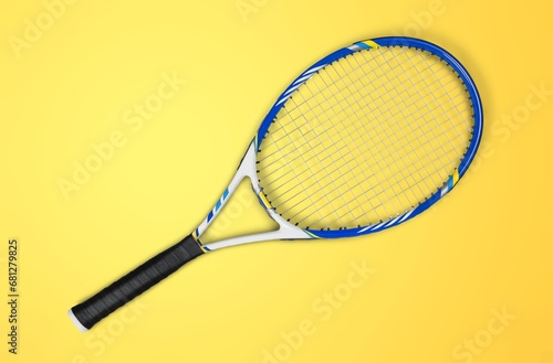 Tennis racket classic sport item